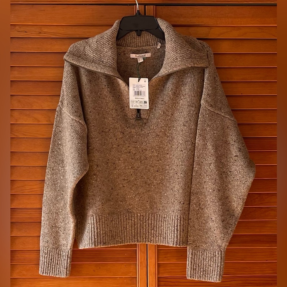 Cozy Brown Knit Sweater
